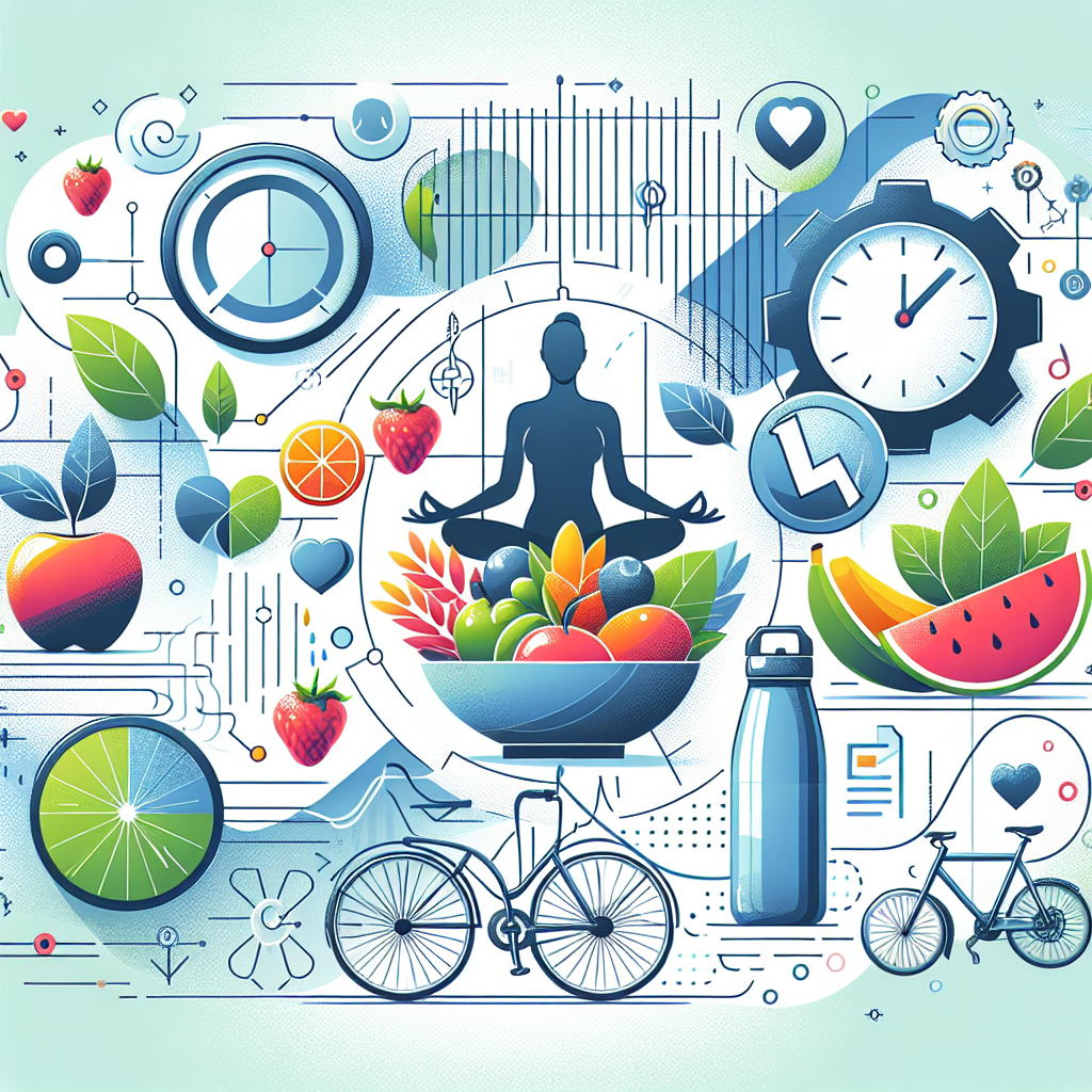 Panduan Visual untuk Gaya Hidup Sehat di Era Modern