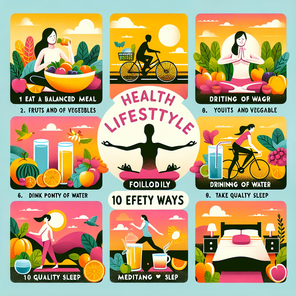 10 Cara Efektif Menjalani Pola Hidup Sehat Setiap Hari