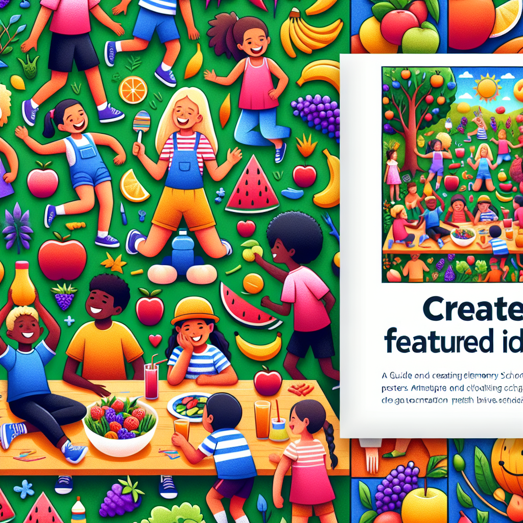 Panduan Lengkap Membuat Poster Hidup Sehat Anak SD yang Menarik dan